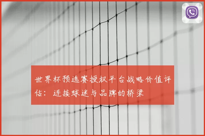 世界杯预选赛授权平台战略价值评估：连接球迷与品牌的桥梁
